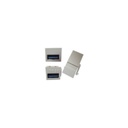 Jack usb cople h-h v3.0 brobotix 065630 - negro