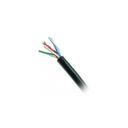 Cable utp wam cat5e-outdoor-negro - 305 m