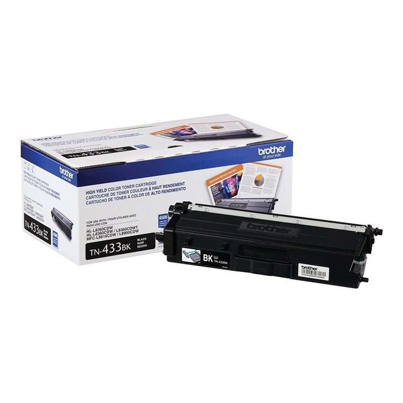 Tóner Brother TN433BK  4500 páginas