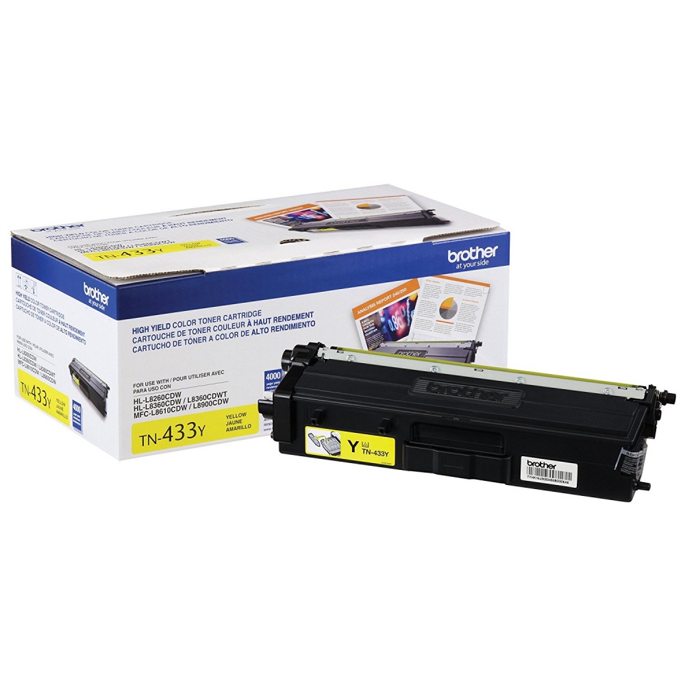 Tóner brother tn433y - 4000 páginas