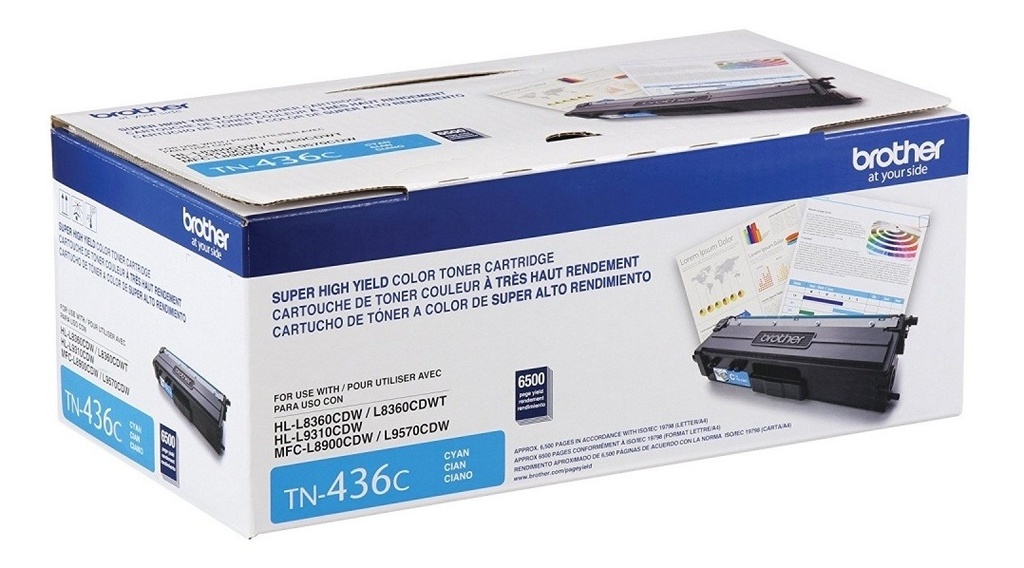 Tóner brother tn436c - 6500 páginas