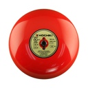 Campana para alarma de incendio, 10 pulgadas, 24 vcd