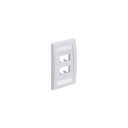 Placa ejecutiva panduit cfpe4why - color blanco