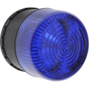 Alarma de una zona para uso en exterior, notificación audible y visible, color azul