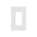 Placa de Pared 1 Espacio para Atenuador Dimmer Apagador ó Control Remoto Inalámbrico LUTRON