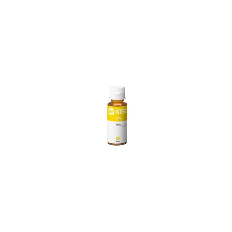 Botella de tinta hp gt52 - amarillo