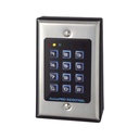 Teclado autónomo con lector de proximidad integrado para interior.