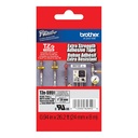 Cinta Brother TZES951 Negra Extra Adhesiva