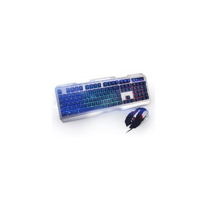 Kit de Teclado y Mouse Gaming Naceb Technology NA-0911 USB