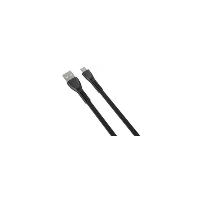 Cable USB Naceb NA0103N USB A Macho - Micro USB B Macho 1 Metro