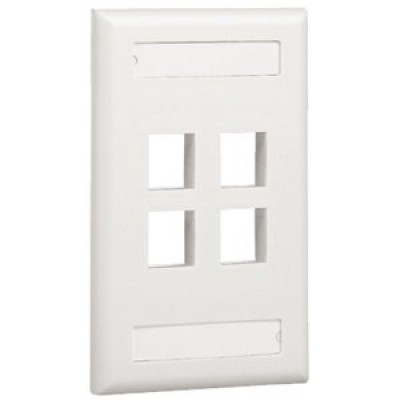 Placa panduit nk4fwhy - color blanco