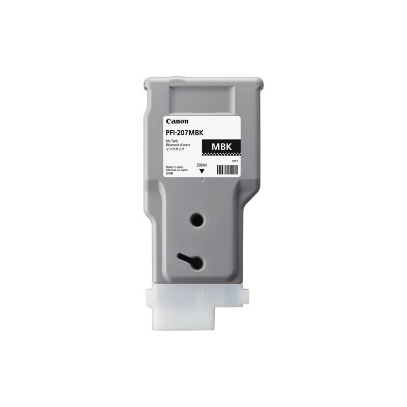 Tanque tinta canon negro mate pfi-207mbk 300ml