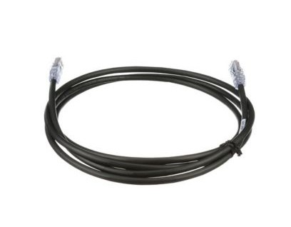 Cable de parcheo utp, cat6a, 24 awg, cm, color negro, 5ft
