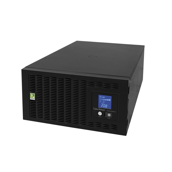 Ups de 5000 va/4500 w, topología línea interactiva, 200 - 240 vca de entrada, 208 vca de salida, onda senoidal pura, torre o rac