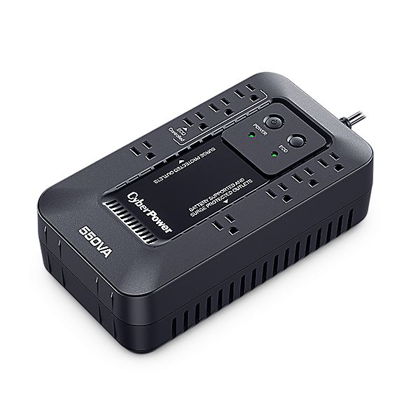 Ups cyberpower 550va 330w standby modo ecologico 8 cont