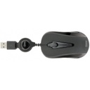Mini mouse optico retractil easy line by perfect choice negro usb compatib.con windows xp,vista,7