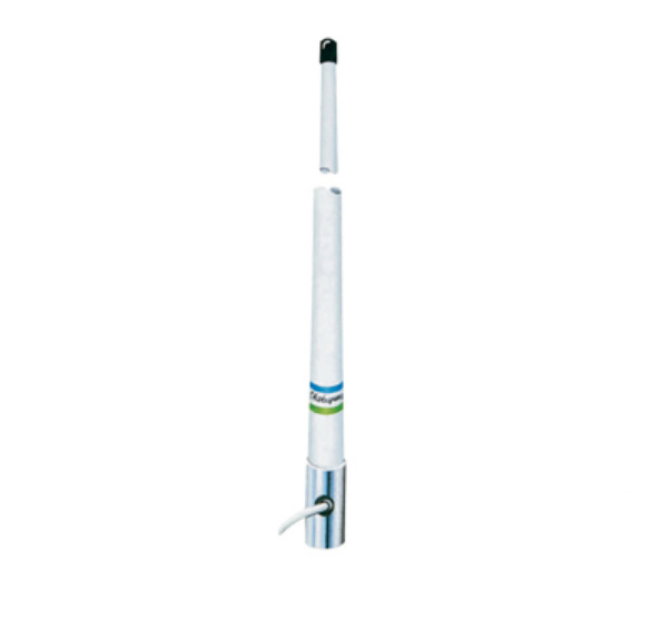 Antena marina, para embarcación / móvil, banda vhf, 6 db, 50 watts.