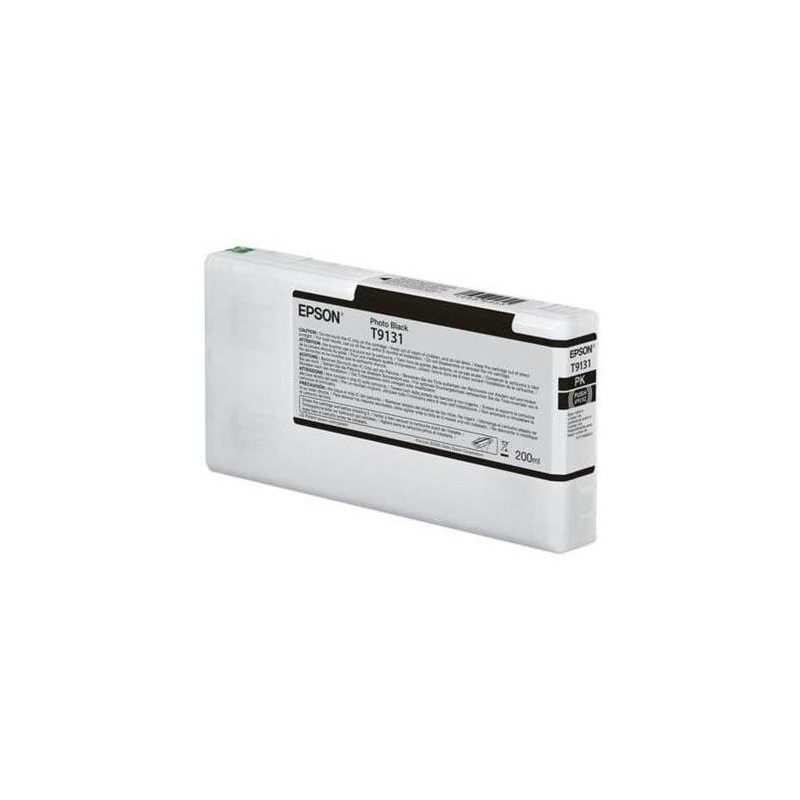 Cartucho De Tinta Epson UltraChrome HD T913 Negro Fotográfico 200ml