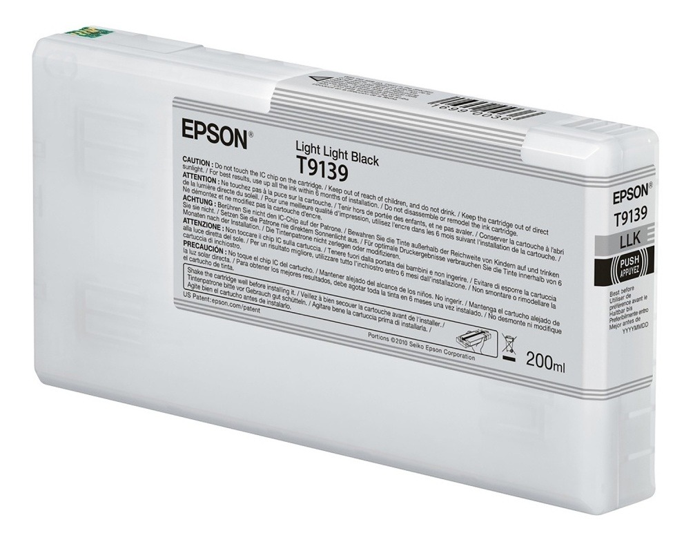 Tinta epson ultrachrome hd lt lt negro  200 ml