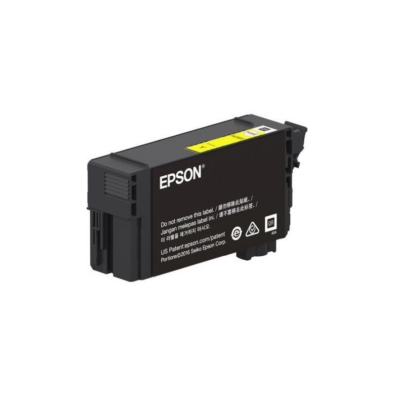 Cartucho De Tinta De Alto Rendimiento Epson T41P Ultrachrome XD2 Amarillo 350ml Para SureColor T3470/T5470