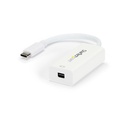 Adaptador de video externo usbc a mini displayport usb tipo c