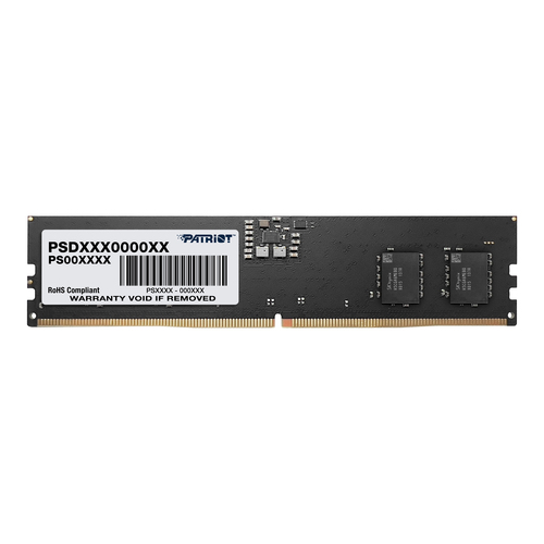 Memoria patriot signature udimm ddr5 16gb (2x8gb) 4800mhz cl40 288pin 1.1v p