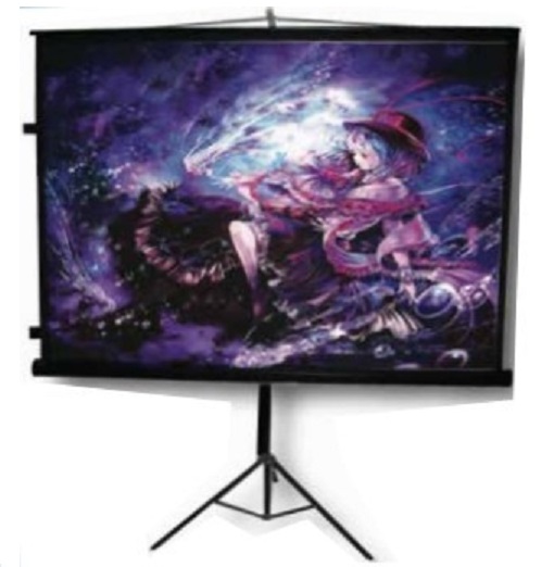 Pantalla De Proyección Multimedia Screens Tripie Portátil 70"