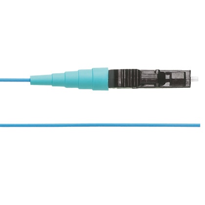 Pigtail de fibra óptica lc simplex, monomodo os2 9/125, 900um, color azul, 2 metros