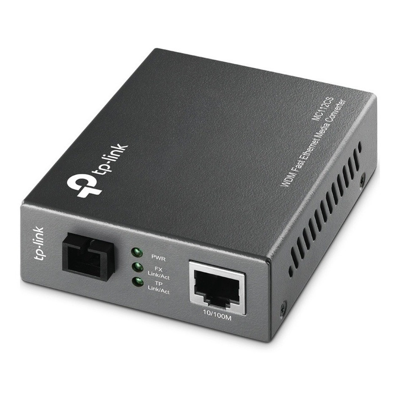 Convertidor de Medios TP-Link 20.000 Metros 1 Puerto Fibra Modomodo 1x RJ-45