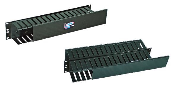 Organizador de cables north system horizontal sencillo 19 pulgadas