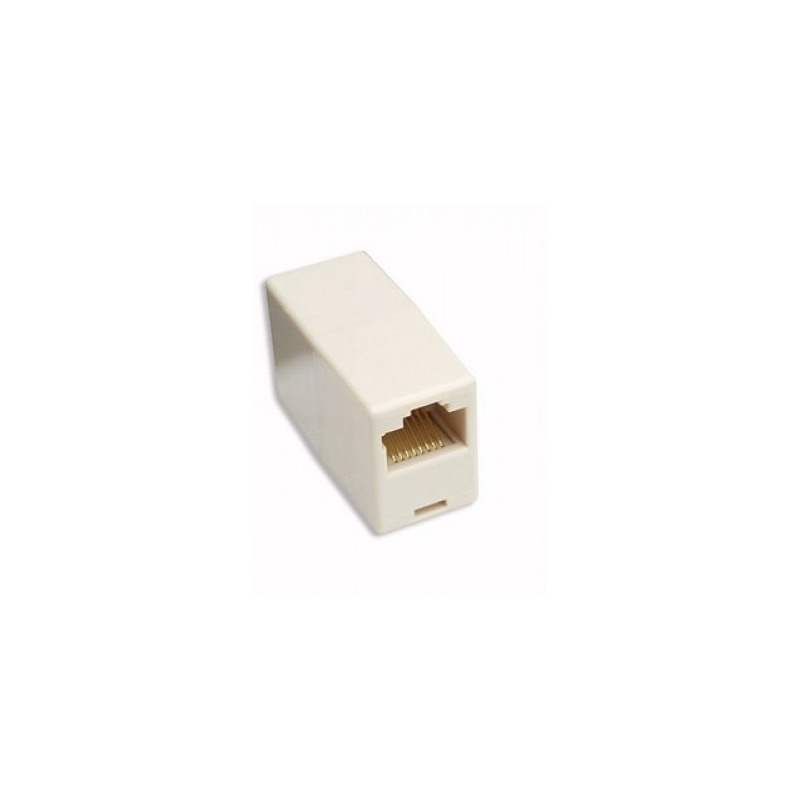 Cople modular en linea hembra a hembra utp, intellinet 504225