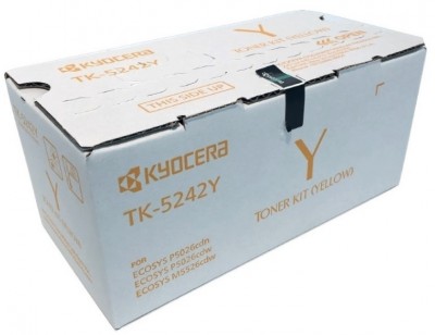 Toner kyocera tk-5242y - 3000 páginas