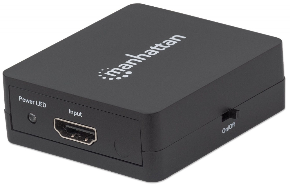 Video splitter manhattan hdmi hdtv 1080p, 1 in : 2 out usb 207652
