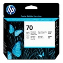 Cabezal hp lf de impresión 70 lt photo color negro-gris