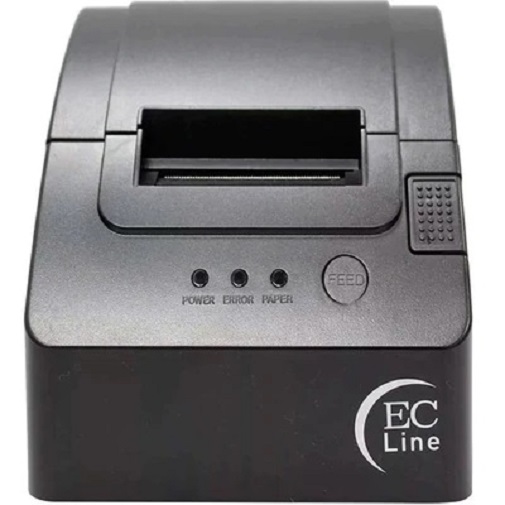 Impresora De Tickets Térmica EC Line EC-PM-58110 Directa USB Cortador Manual