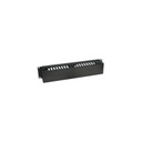Organizador horizontal intellinet 168458 - negro