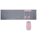 Teclado Y Mouse Perfect Choice PC-201069 Kid Ballons Inalámbricos