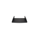 Charola lisa para rack 2u x 35 cms brobotix 830733 - negro
