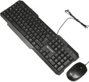 Kit de Teclado Y Mouse Naceb NA-618 Alámbrico USB + PS/2 Español