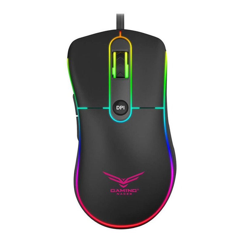 Mouse Gamer Naceb Óptico NA-0933 Alámbrico USB 3200DPI