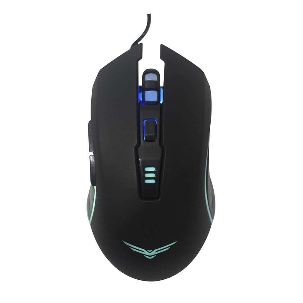 Mouse Gamer Naceb Óptico Horus NA-0937 RGB 1000/3200DPI