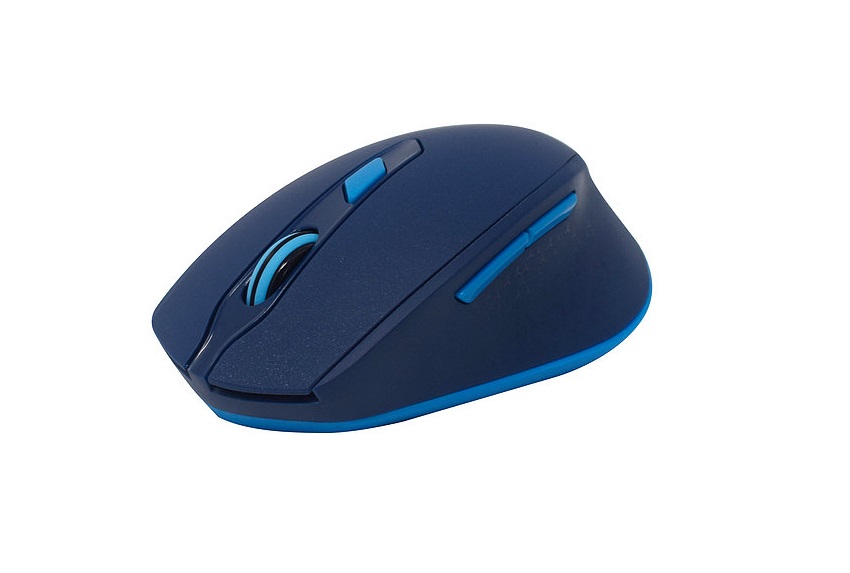 Mouse Naceb Óptico NA-0119 Inalámbrico USB 1600DPI Azul