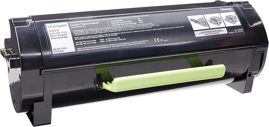 Tóner Lexmark 50F4X00 Extra Alto Rendimiento Negro 10.000 Páginas