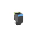 Toner lexmark 70c8xc0 programa retorno cyan cs510