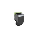 Toner lexmark 70c80k0 negro programa retorno