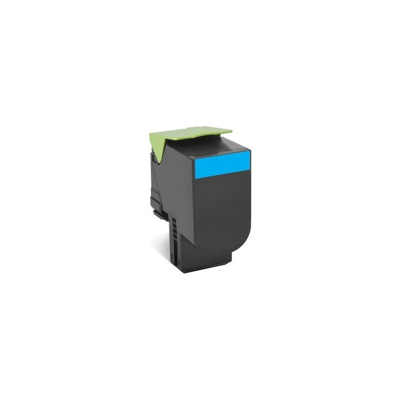 Toner lexmark 70c80c0 cyan programa retorno