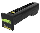 Toner lexmark alto rendimiento amarillo cs820