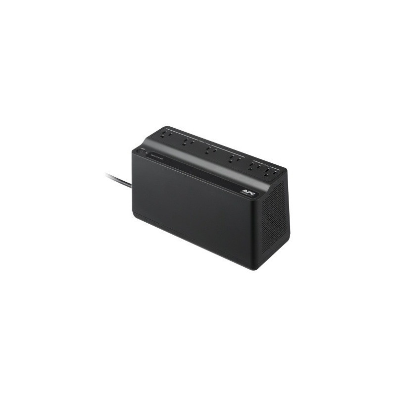 No break apc be425m-lm, 255 w, 425 va, 6 salidas ac contactos