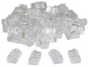 Paquete plug rj45 cat5 xcase con 100pzs