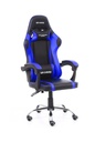 Silla gamer ergonómica modelo falkor color negro-azul